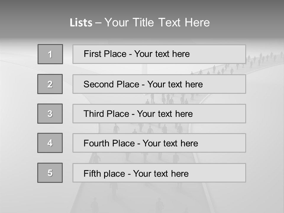 Sign Strategic Blank PowerPoint Template