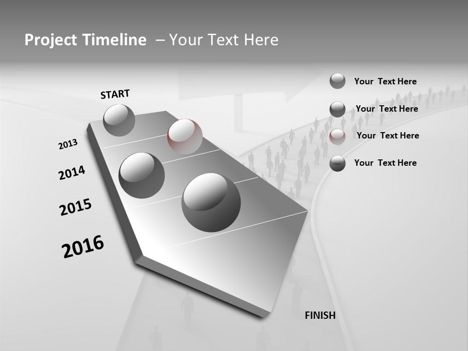 Sign Strategic Blank PowerPoint Template