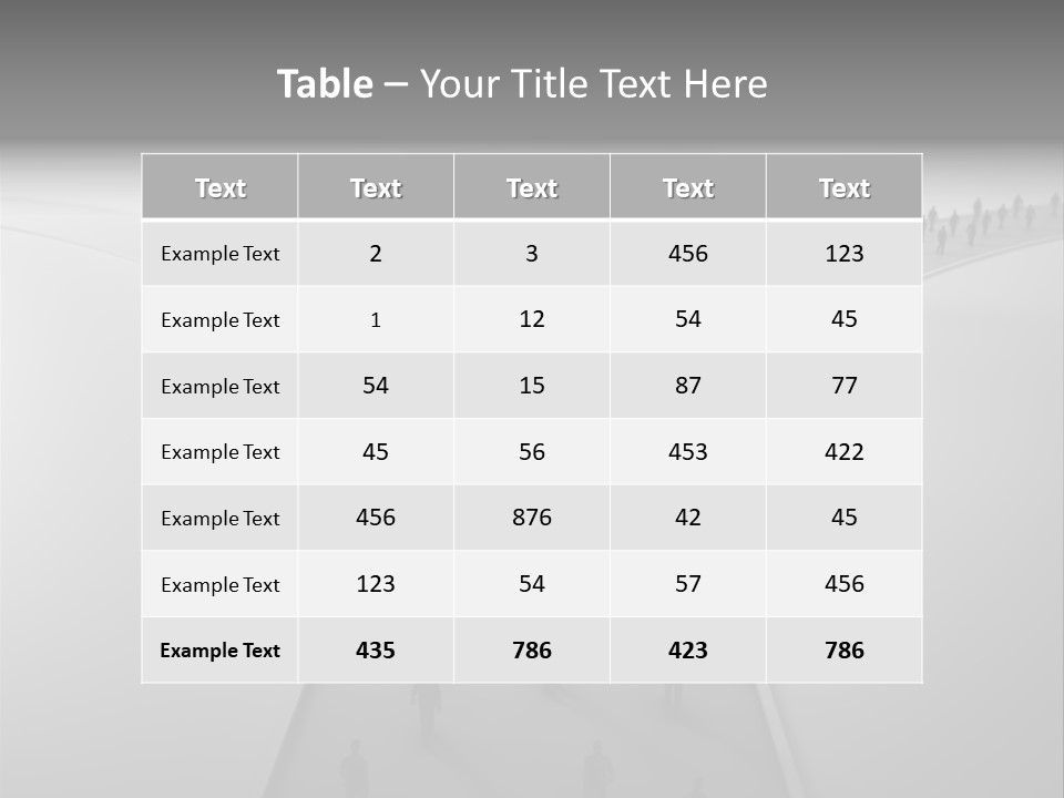Sign Strategic Blank PowerPoint Template