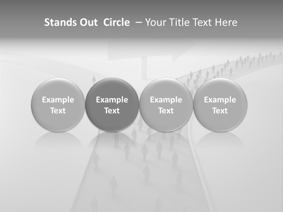 Sign Strategic Blank PowerPoint Template