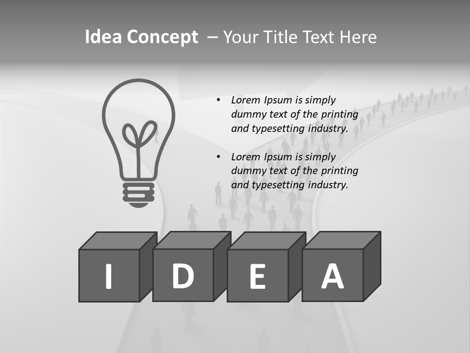 Sign Strategic Blank PowerPoint Template