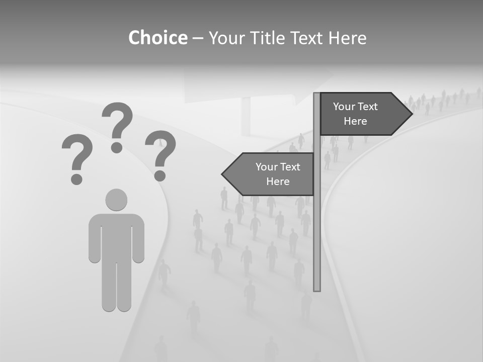 Sign Strategic Blank PowerPoint Template