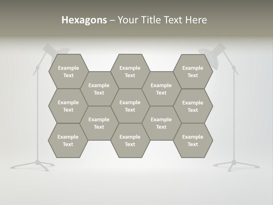 Photographing Cable Umbrella PowerPoint Template