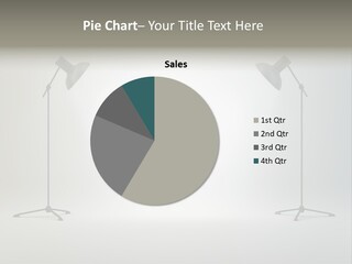 Photographing Cable Umbrella PowerPoint Template