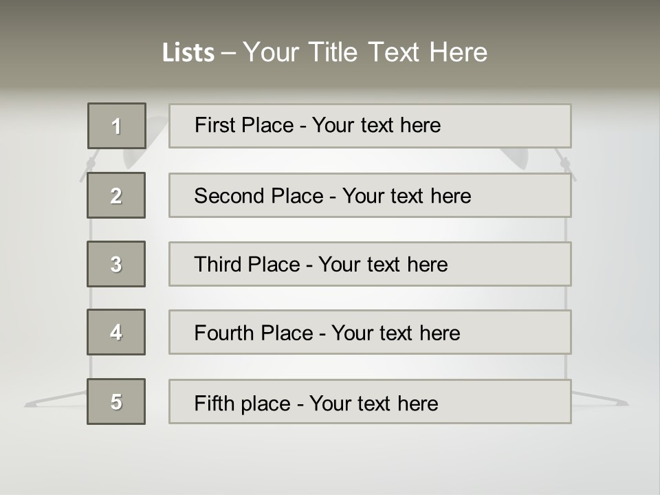 Photographing Cable Umbrella PowerPoint Template