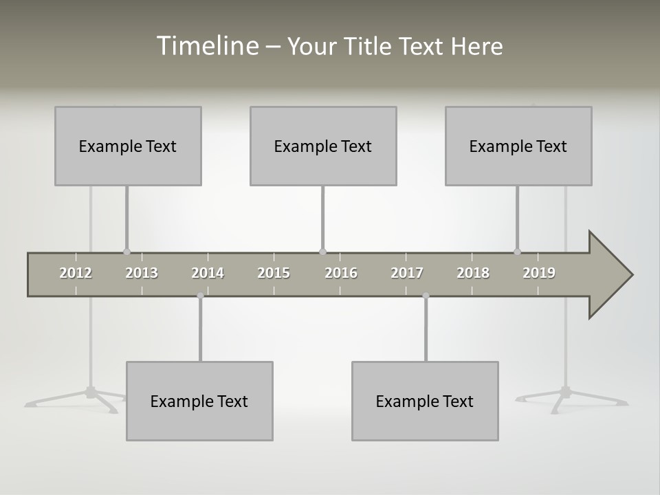 Photographing Cable Umbrella PowerPoint Template