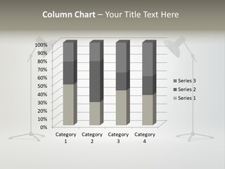 Photographing Cable Umbrella PowerPoint Template