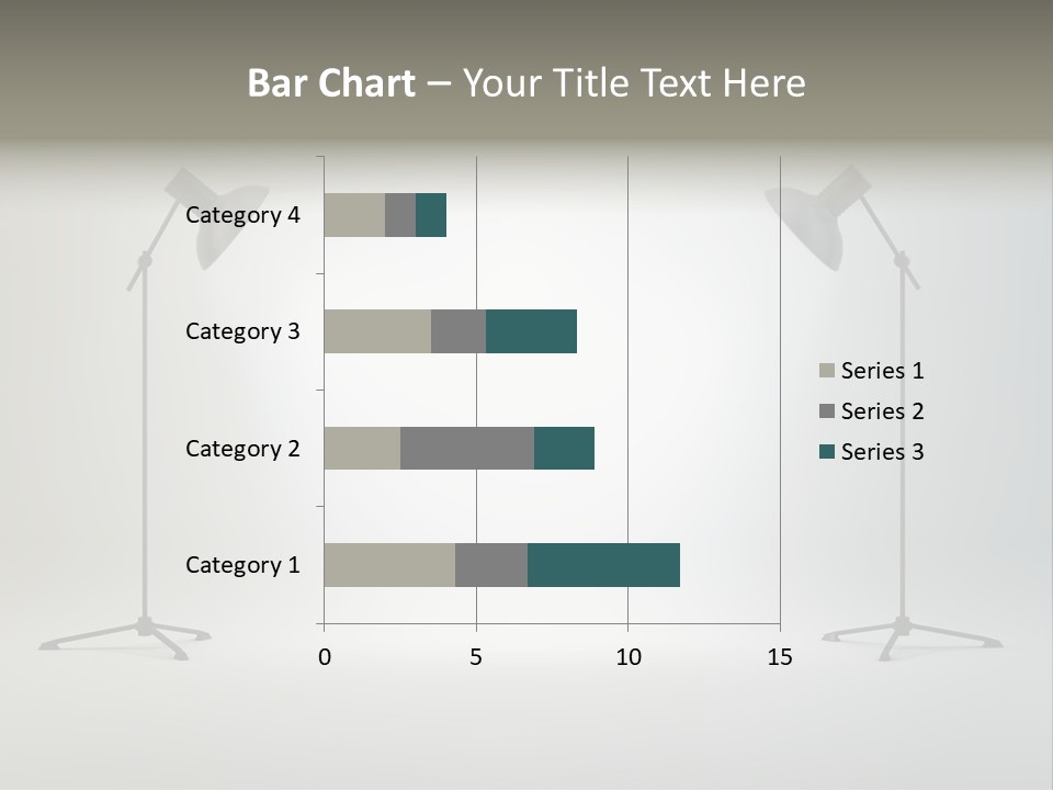Photographing Cable Umbrella PowerPoint Template