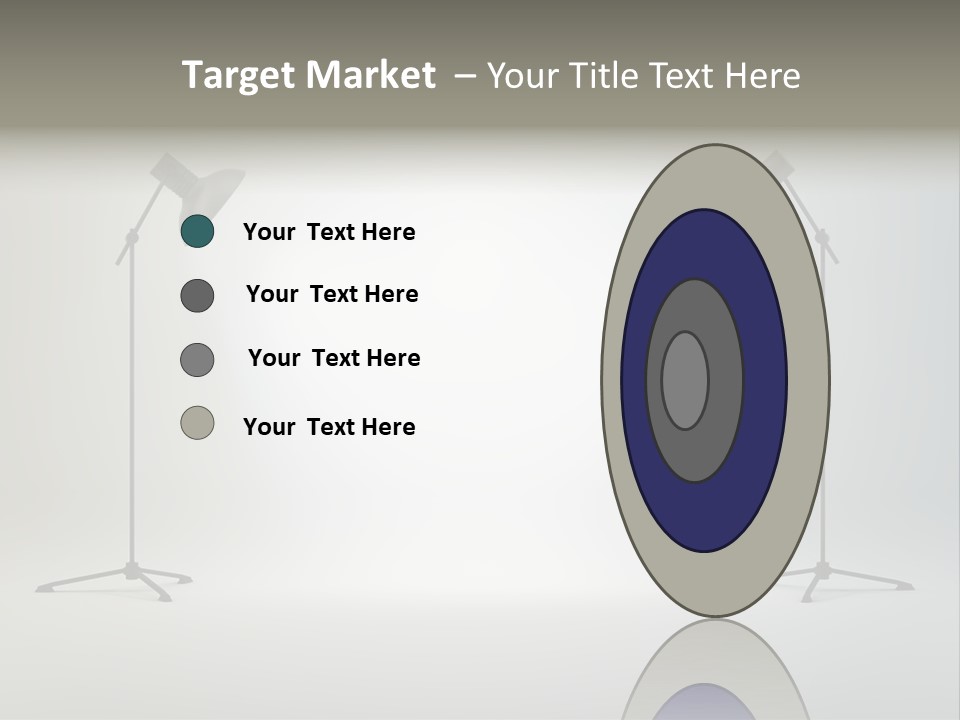 Photographing Cable Umbrella PowerPoint Template