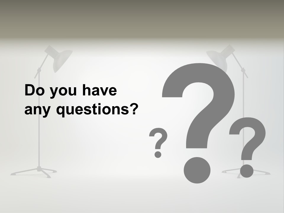 Photographing Cable Umbrella PowerPoint Template