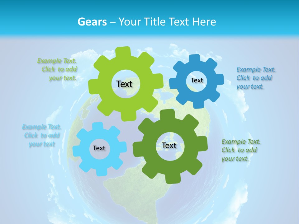 Planet World Cuba PowerPoint Template
