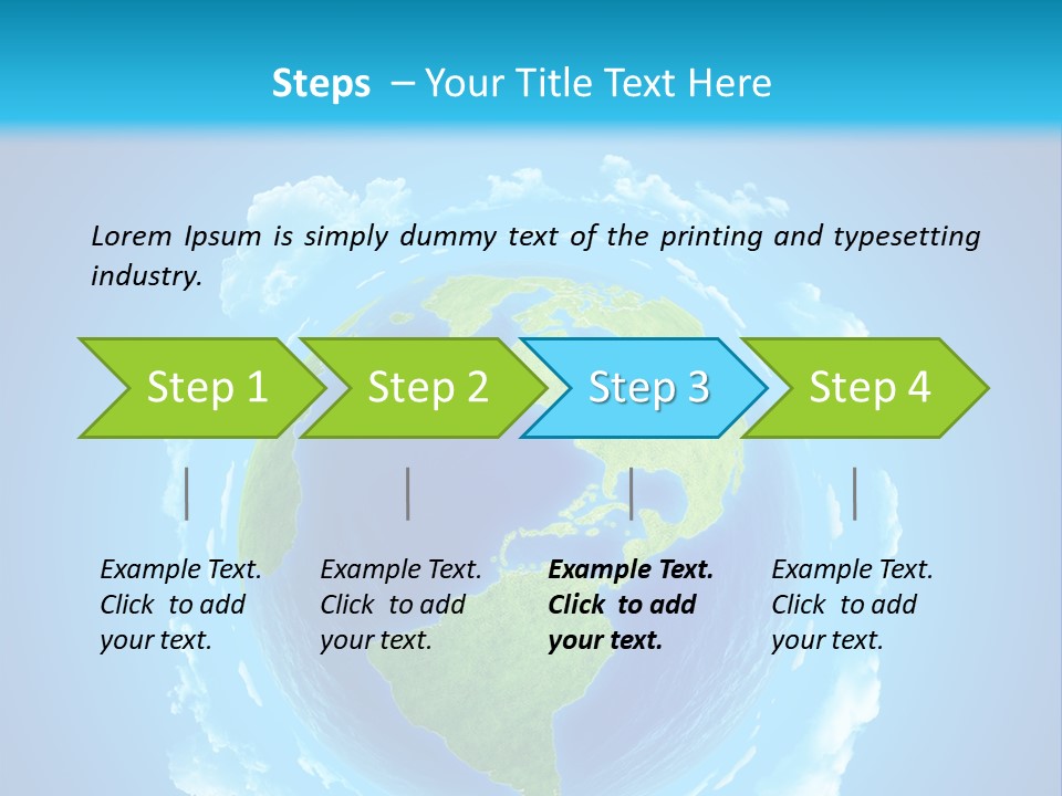 Planet World Cuba PowerPoint Template