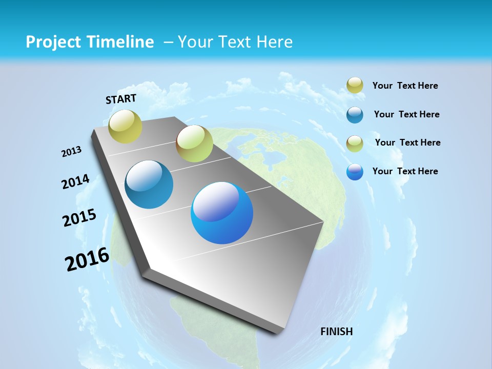 Planet World Cuba PowerPoint Template