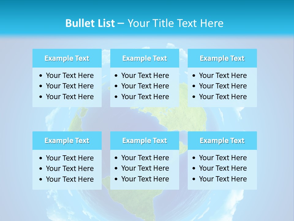 Planet World Cuba PowerPoint Template