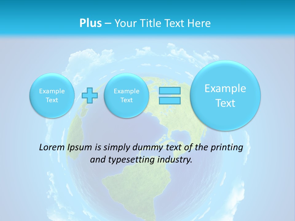 Planet World Cuba PowerPoint Template