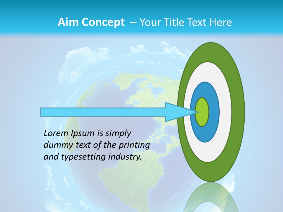 Planet World Cuba PowerPoint Template