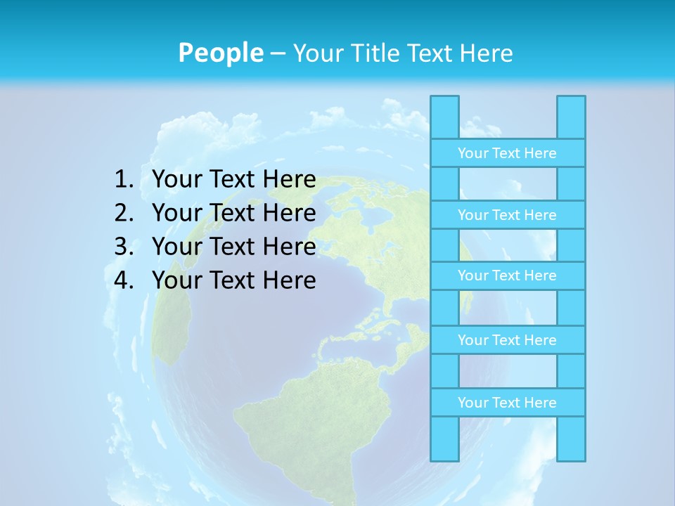 Planet World Cuba PowerPoint Template