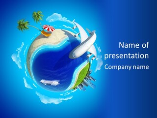 Background Business Cruise PowerPoint Template