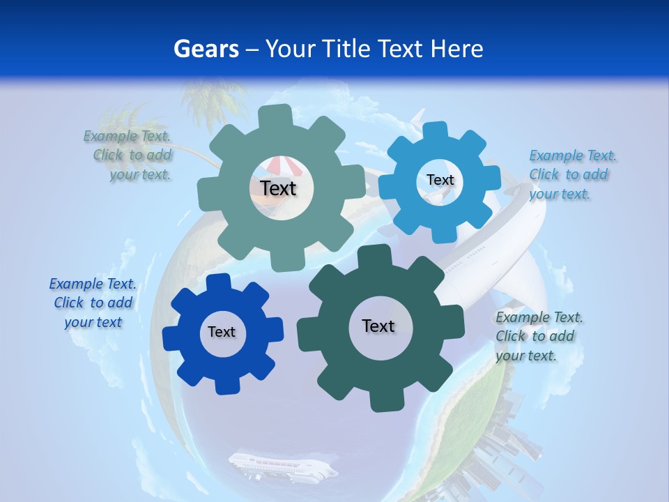 Background Business Cruise PowerPoint Template