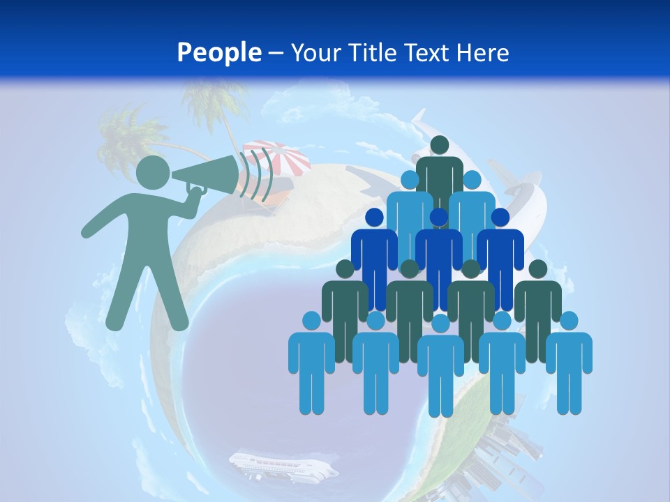 Background Business Cruise PowerPoint Template