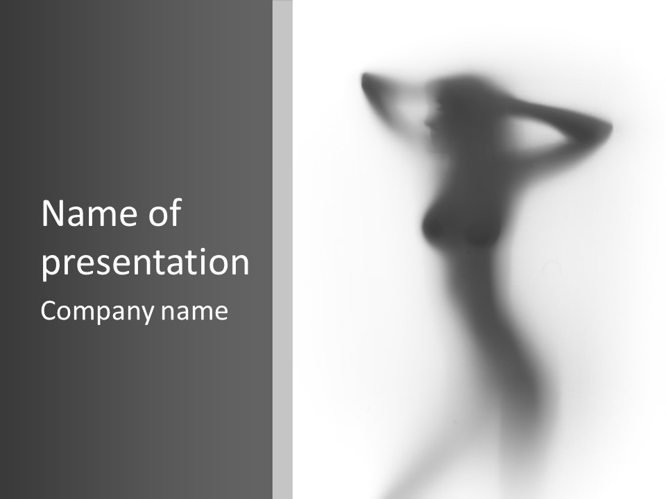 Ethereal Beautiful Ghost PowerPoint Template