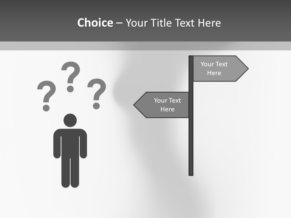 Ethereal Beautiful Ghost PowerPoint Template