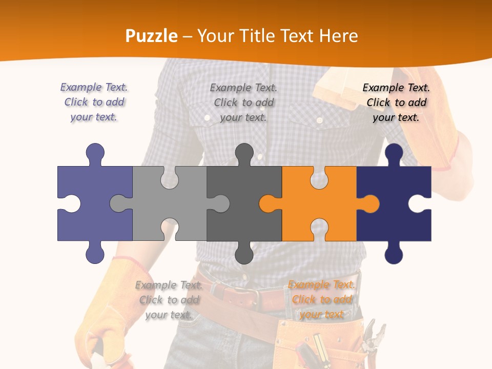 Industry Workwear Mechanic PowerPoint Template