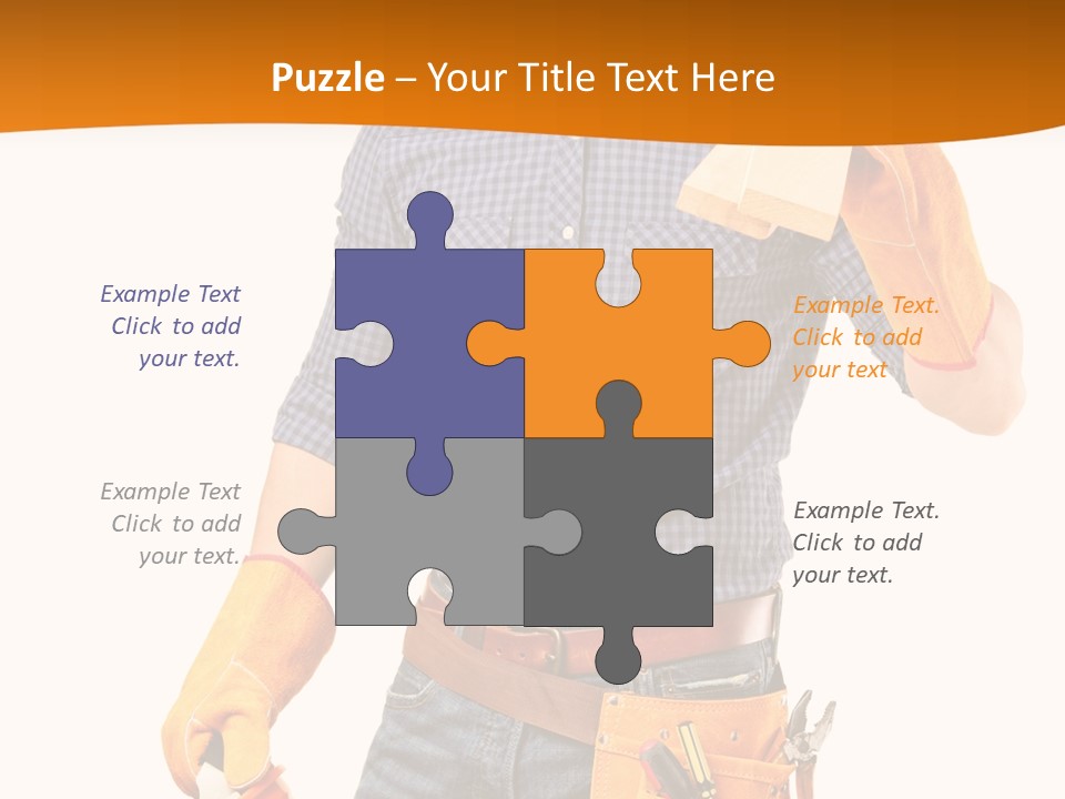 Industry Workwear Mechanic PowerPoint Template