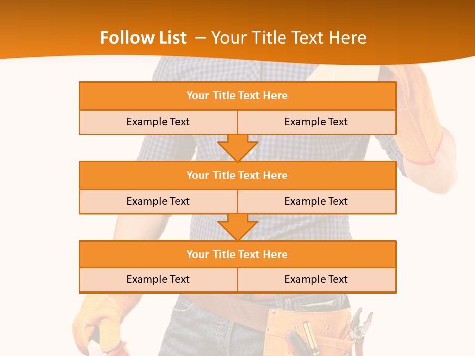 Industry Workwear Mechanic PowerPoint Template