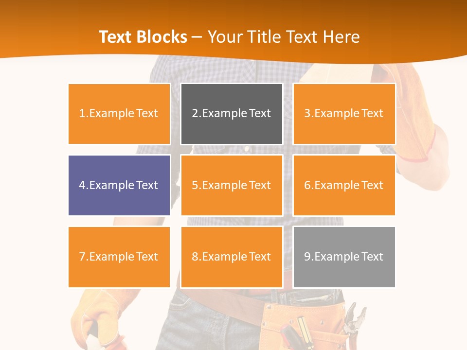 Industry Workwear Mechanic PowerPoint Template