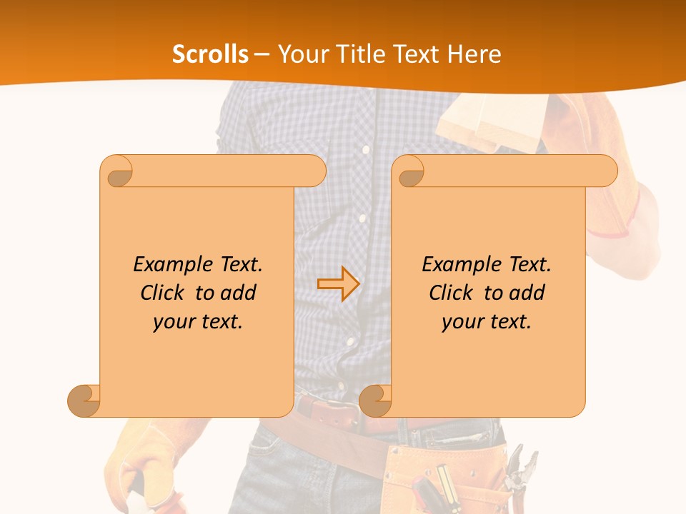 Industry Workwear Mechanic PowerPoint Template