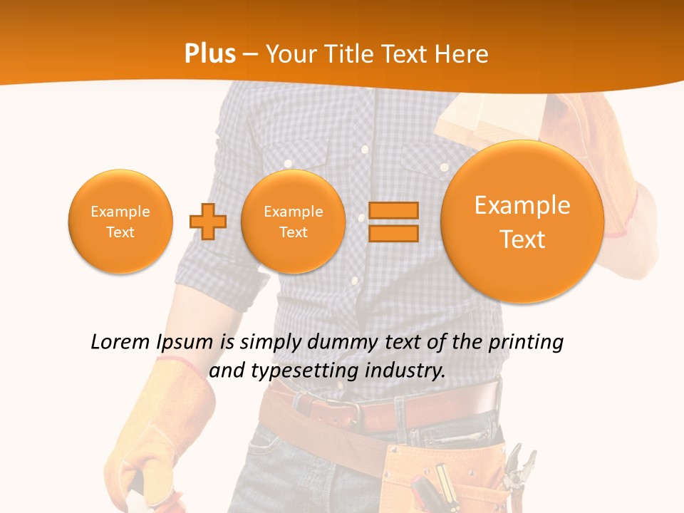 Industry Workwear Mechanic PowerPoint Template