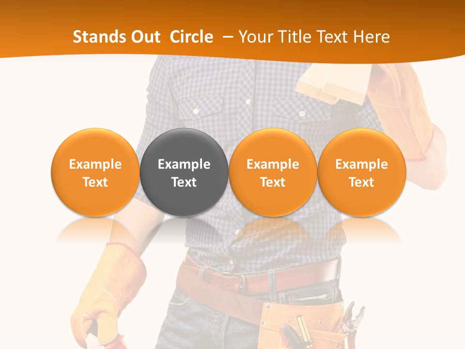 Industry Workwear Mechanic PowerPoint Template