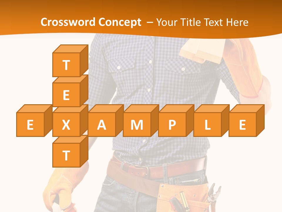 Industry Workwear Mechanic PowerPoint Template