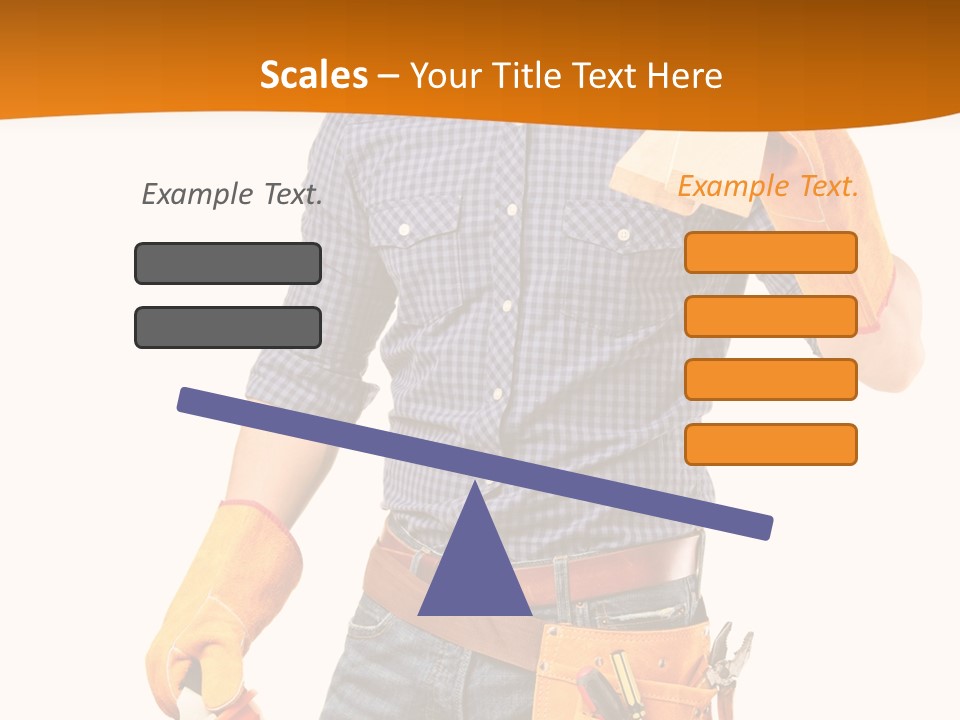 Industry Workwear Mechanic PowerPoint Template