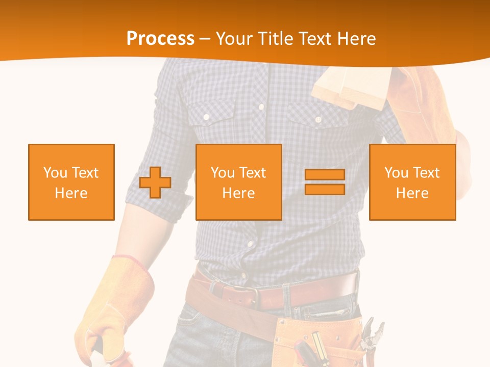 Industry Workwear Mechanic PowerPoint Template