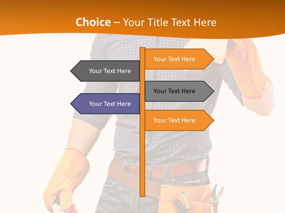Industry Workwear Mechanic PowerPoint Template