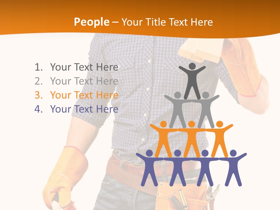 Industry Workwear Mechanic PowerPoint Template