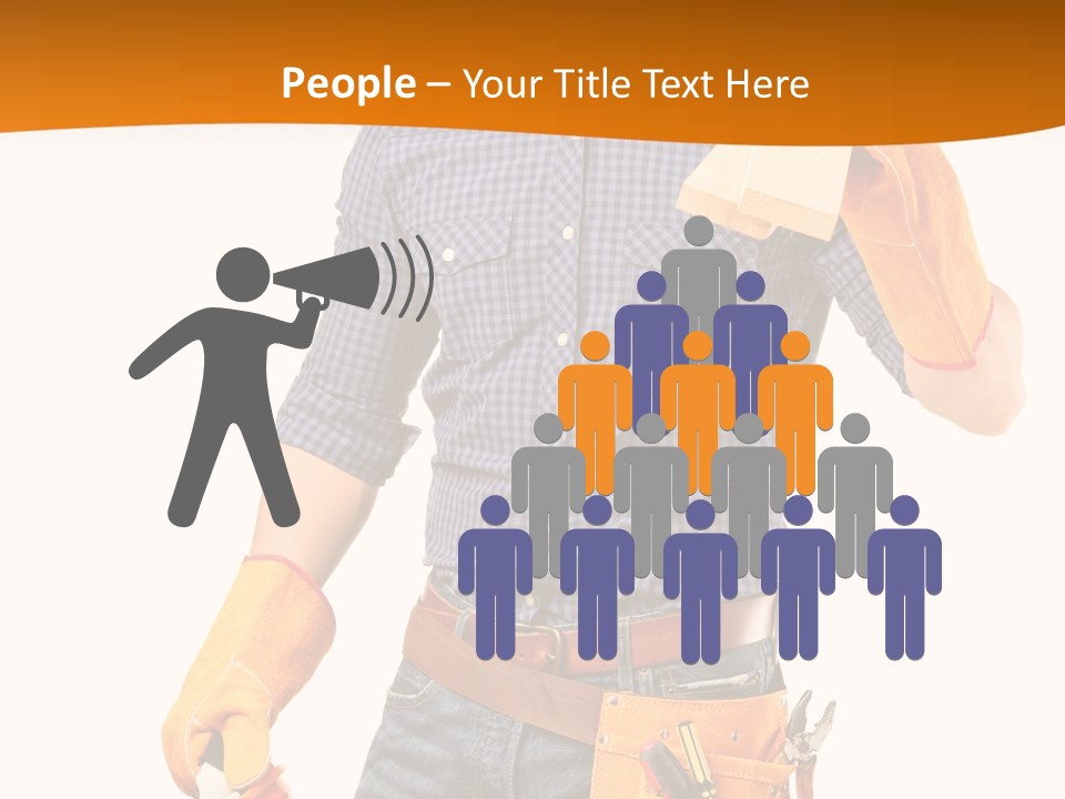 Industry Workwear Mechanic PowerPoint Template