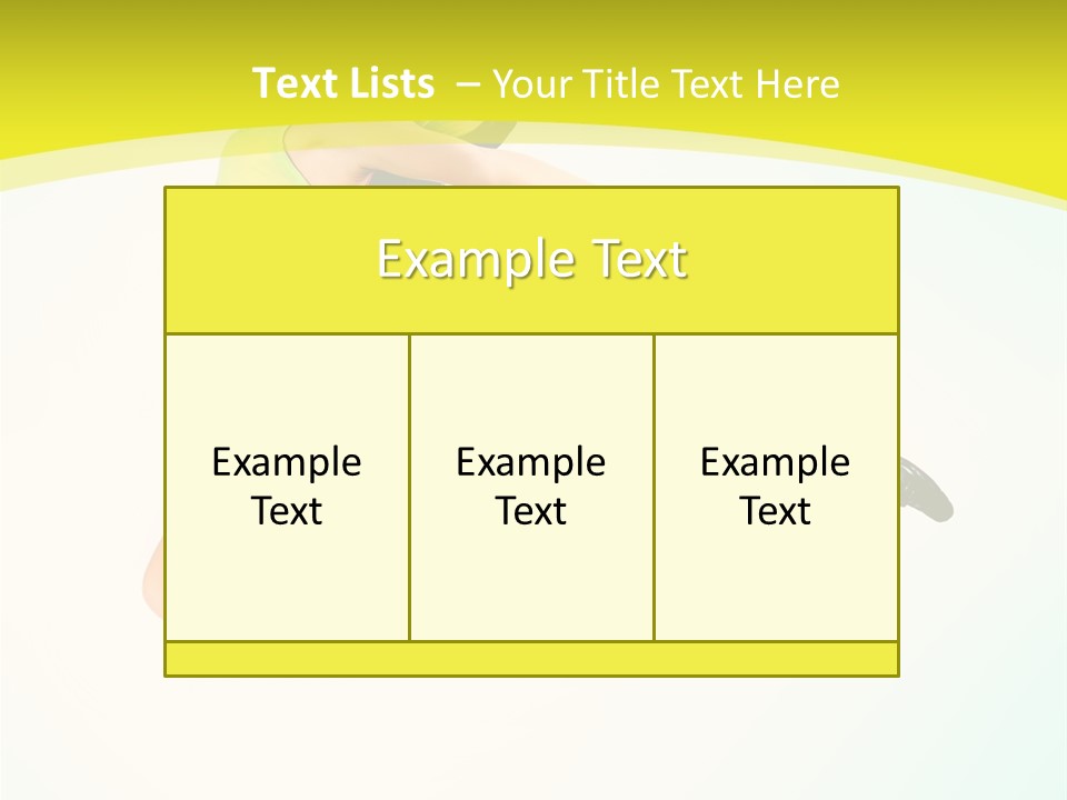 Slim Ballerina Dancer PowerPoint Template