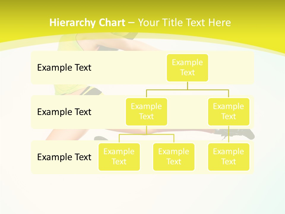 Slim Ballerina Dancer PowerPoint Template
