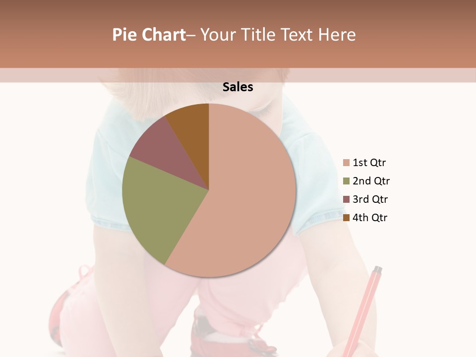 Draw Marker Childhood PowerPoint Template