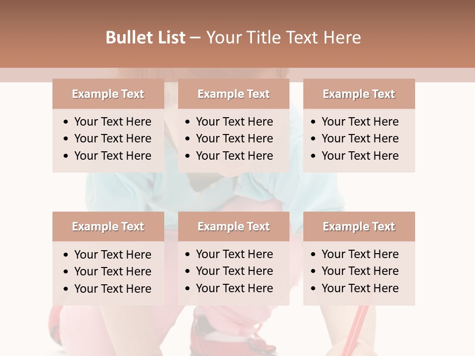 Draw Marker Childhood PowerPoint Template