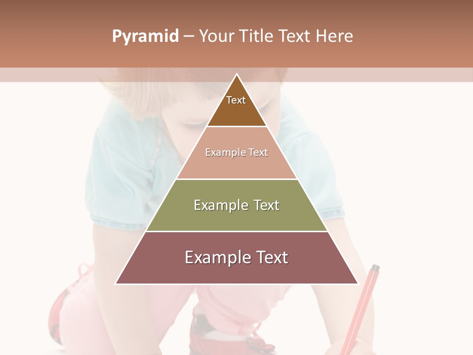 Draw Marker Childhood PowerPoint Template