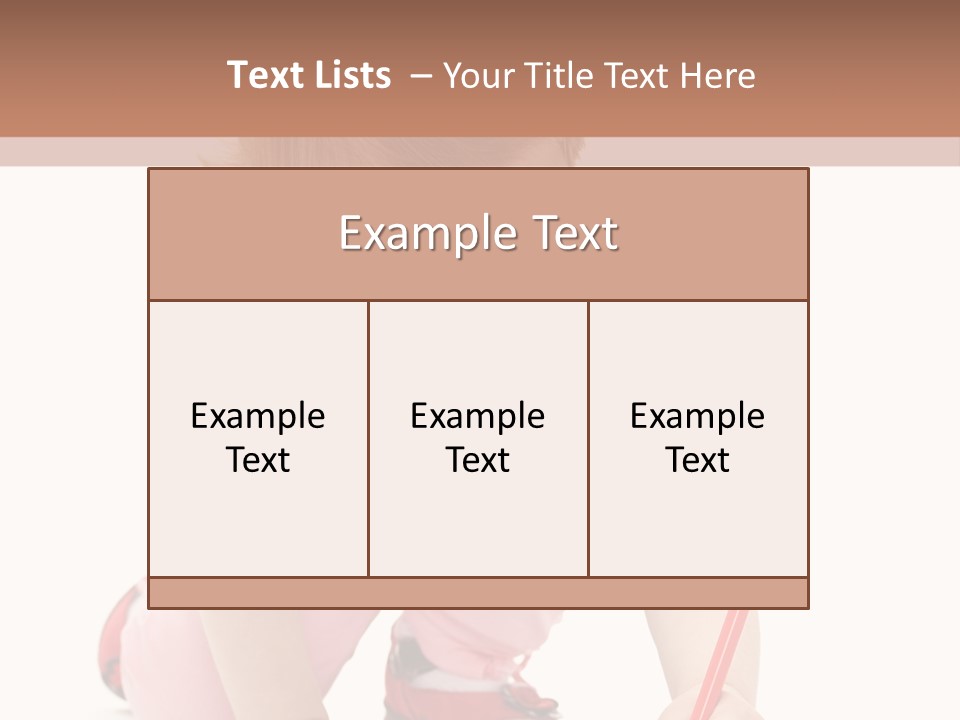 Draw Marker Childhood PowerPoint Template