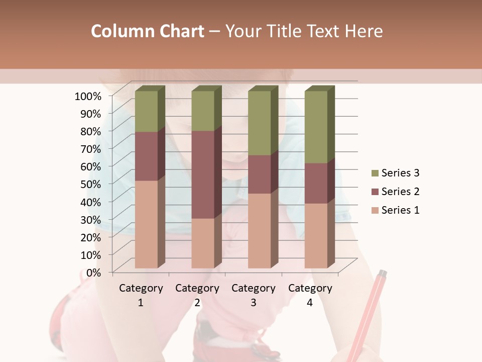 Draw Marker Childhood PowerPoint Template