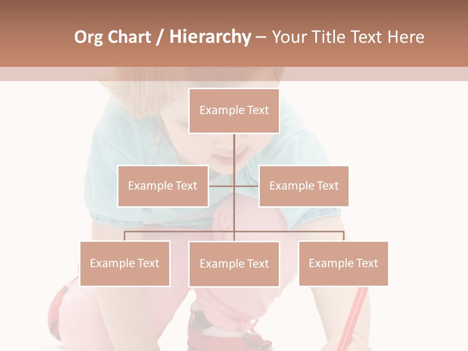 Draw Marker Childhood PowerPoint Template