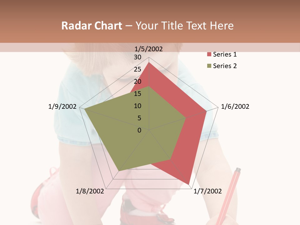 Draw Marker Childhood PowerPoint Template