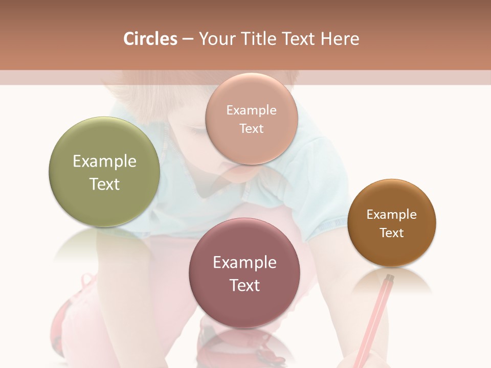 Draw Marker Childhood PowerPoint Template