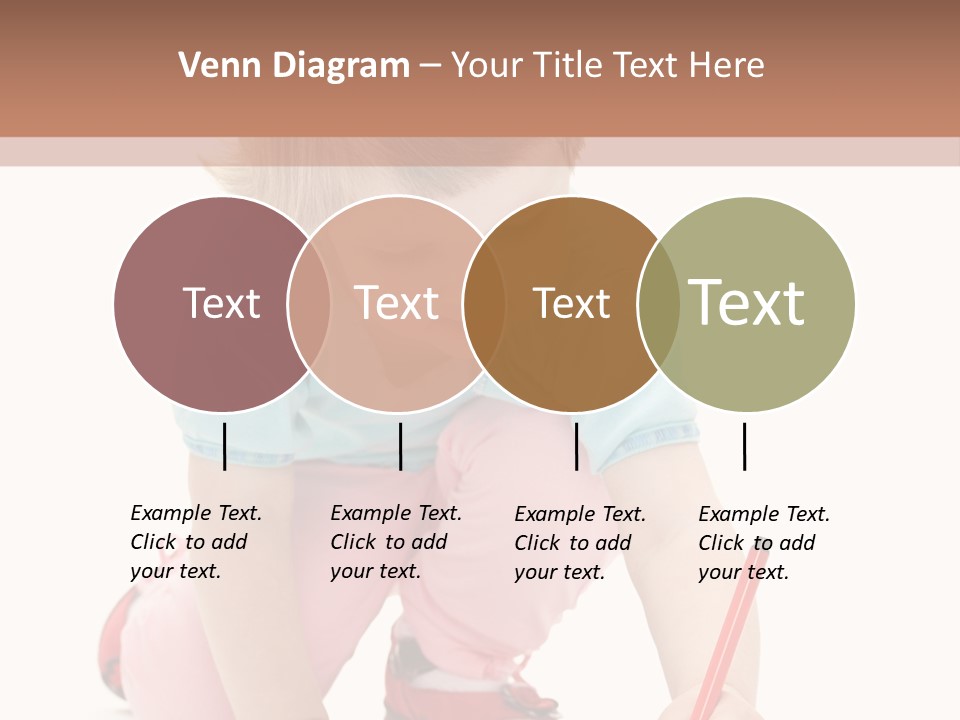 Draw Marker Childhood PowerPoint Template